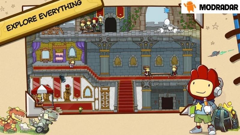 The attractions in Scribblenauts Unlimited Mod