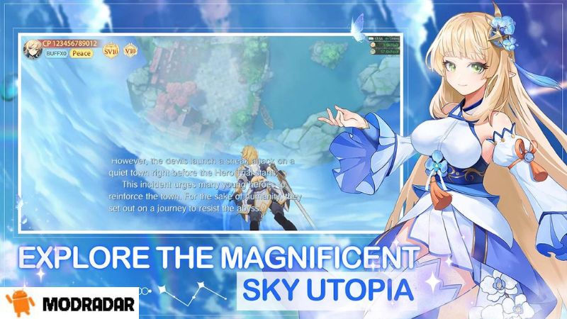 Những điểm hấp dẫn có trong trò chơi Sky Utopia Mod