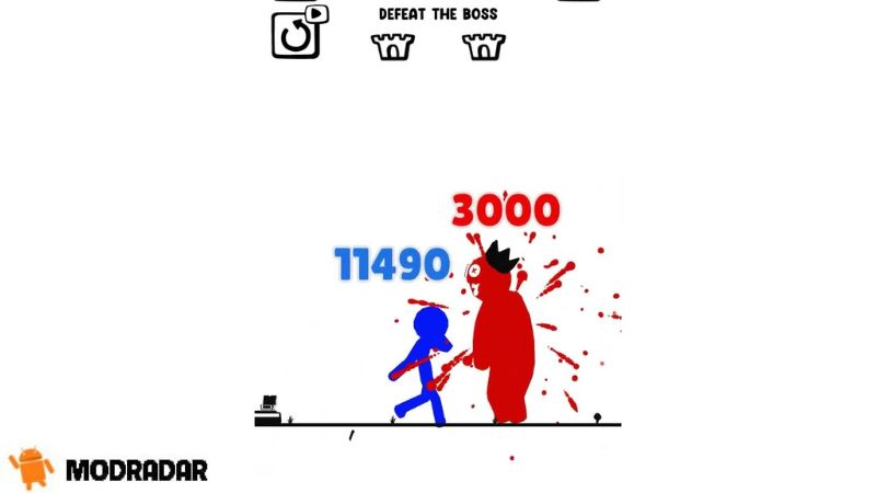 Attractions in Stickman Tower - Beasts Battle Mod