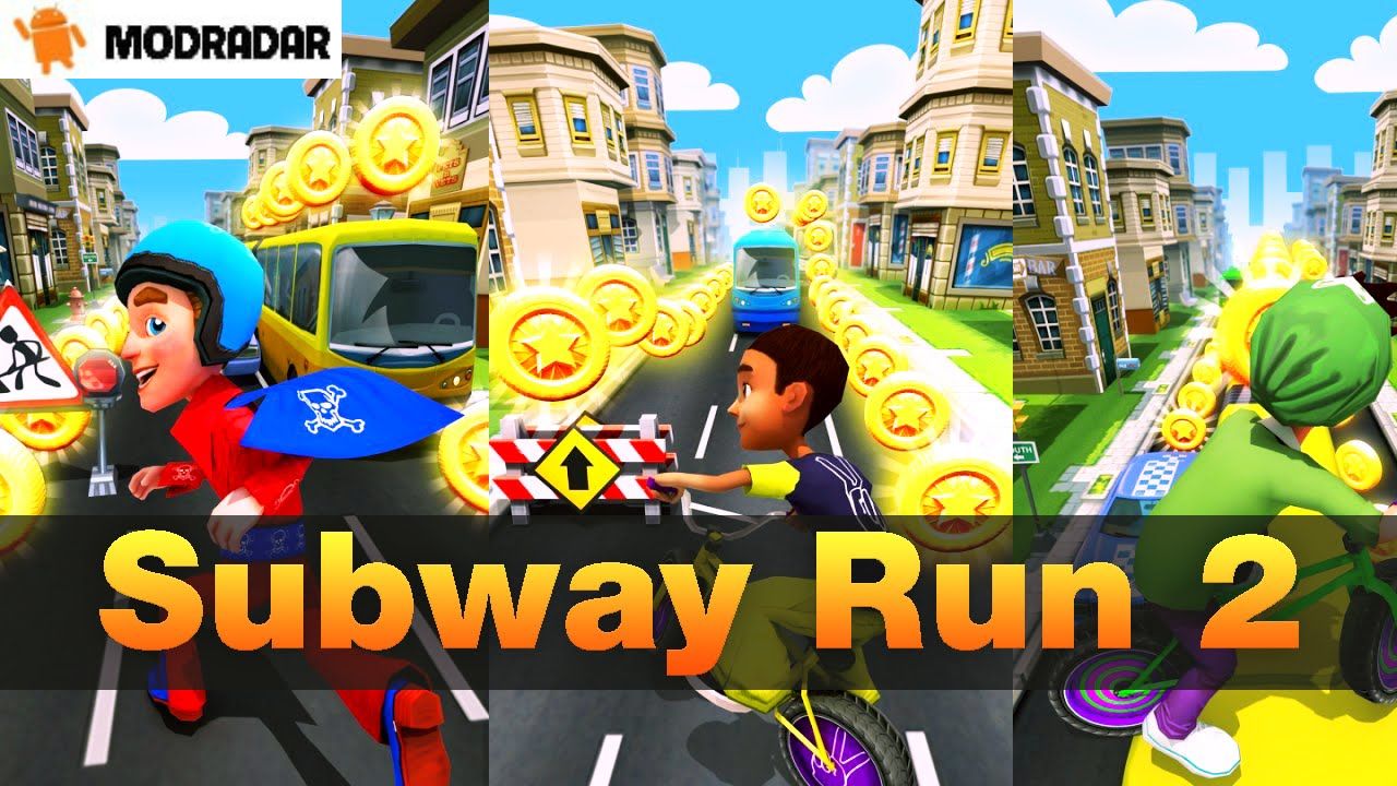 Subway Run 2 - Subway Run 2 mod 1.3.2 Mở khóa