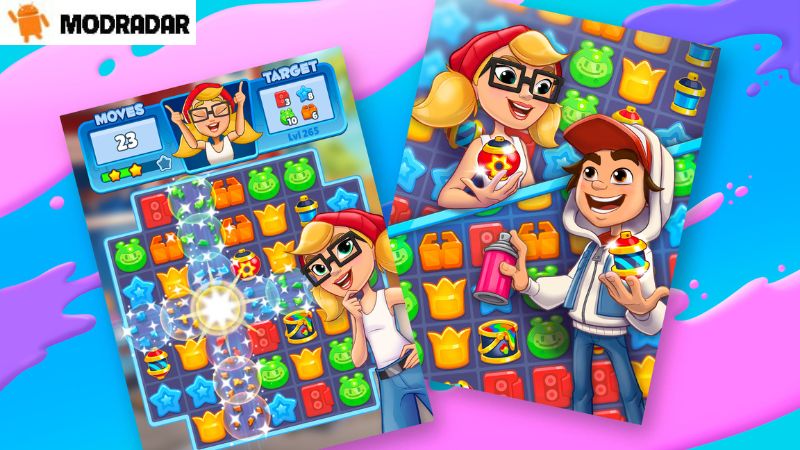Download Subway Surfers Match v0.1.101 (Mod, Unlimited Boosters