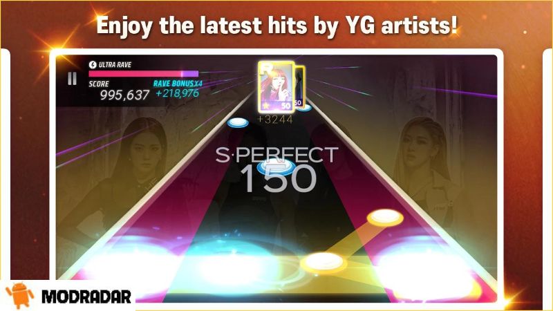 Expert game mode in SuperStar YG Mod game