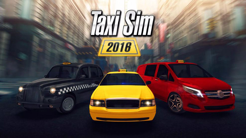 game taxi sim 2016 mod apk