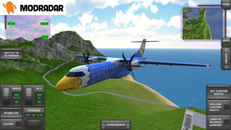 Turboprop Flight Simulator 3D 1 - Turboprop Flight Simulator 3D mod 1.29.1 Unlimited Money