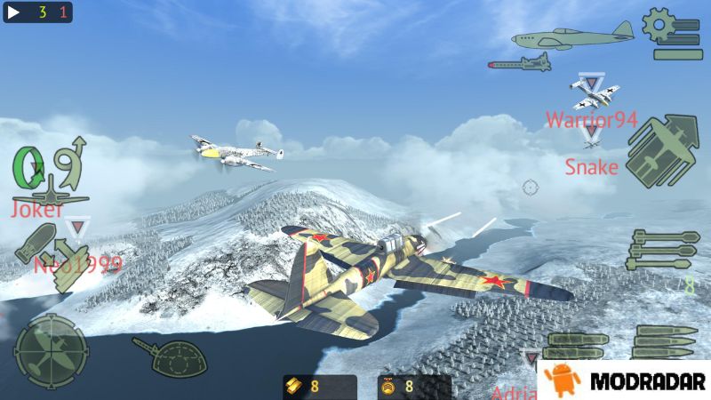 Warplanes Online Combat 2 - Warplanes: Online Combat mod 1.6.1 Gold, Premium Planes