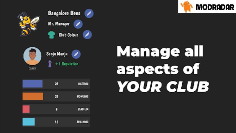 Wicket Cricket Manager Mod