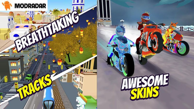 Wild Wheels Bike Racing - Wild Wheels: Bike Racing mod v1.1.6 Tidak terkunci