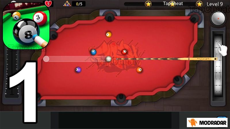 Classic Pool 3D: 8 Ball MOD APK 1.1.4 (Unlock All Cues)