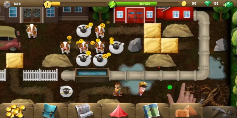 diggy s adventure mod apk in game graphics