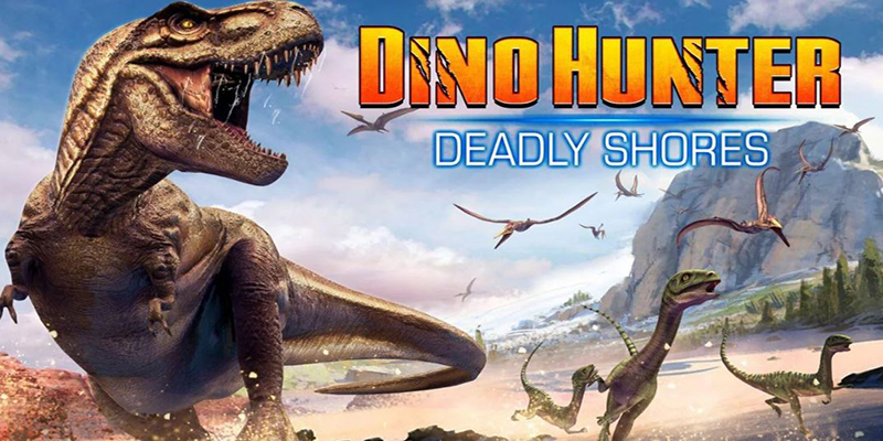 game dino hunter deadly shores mod apk