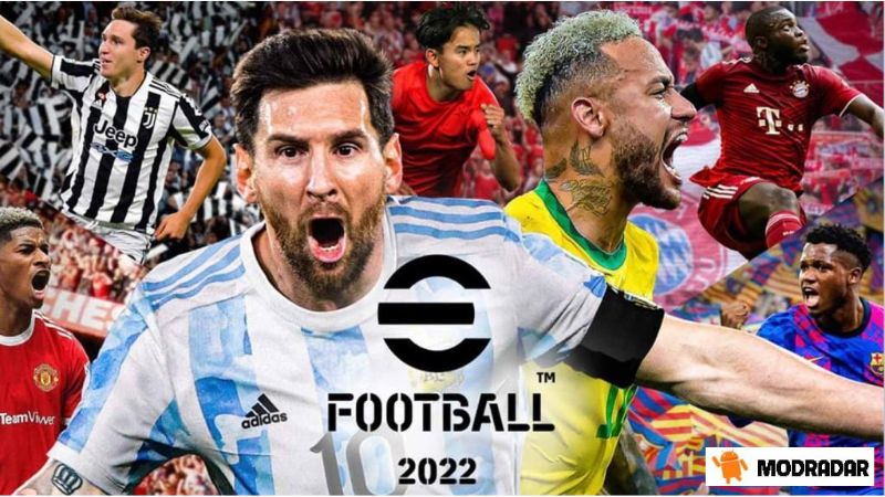 Download eFootball 2022 Mod APK 7.5.1 (Unlimited Money)