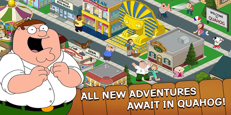 game family guy the quest for stuff mod apk