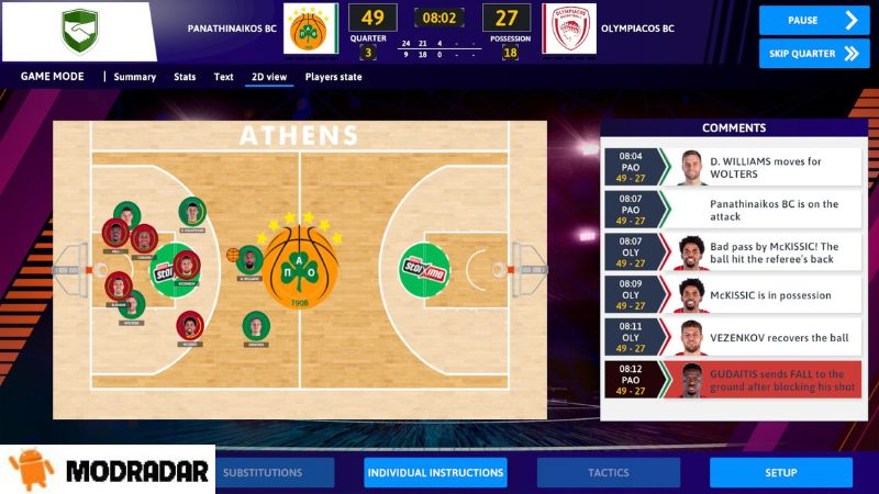 iBasketball Manager 23 mod