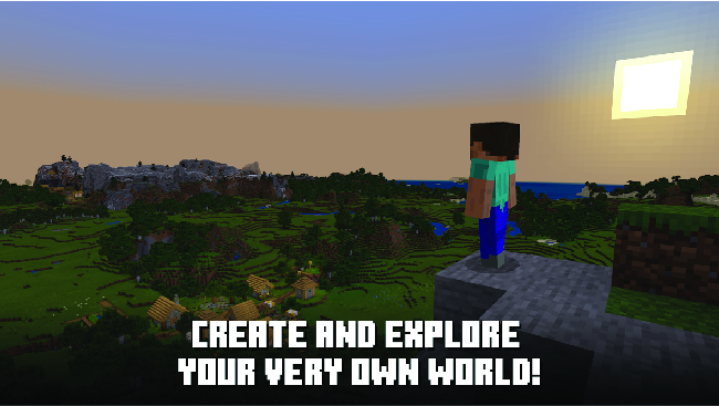 explorez le monde de Minecraft