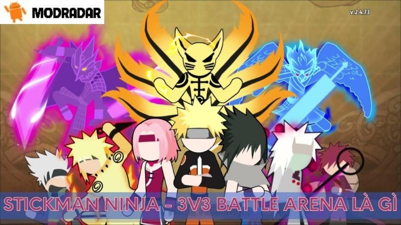 Stickman Ninja - 3v3 Battle Mod apk [Remove ads][Unlimited money] download  - Stickman Ninja - 3v3 Battle MOD apk 4.1 free for Android.