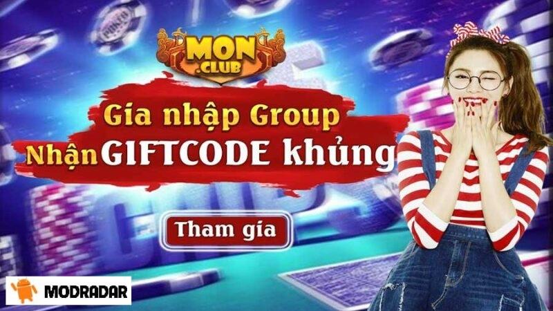 Điểm qua một số các giftcode mon club tại MODRADAR