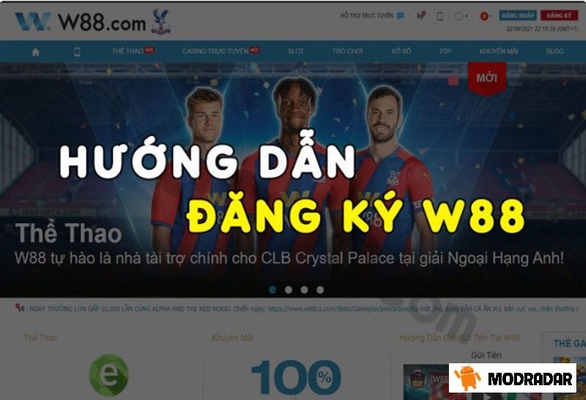 Hướng dẫn đăng ký tài khoản W88 chỉ trong 1 phút nhận ngay 90K 