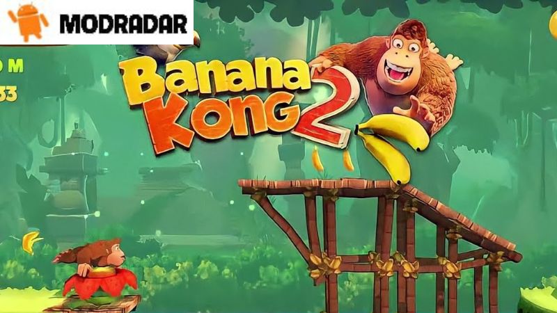 Giới thiệu tựa game Banana Kong 2 Mod