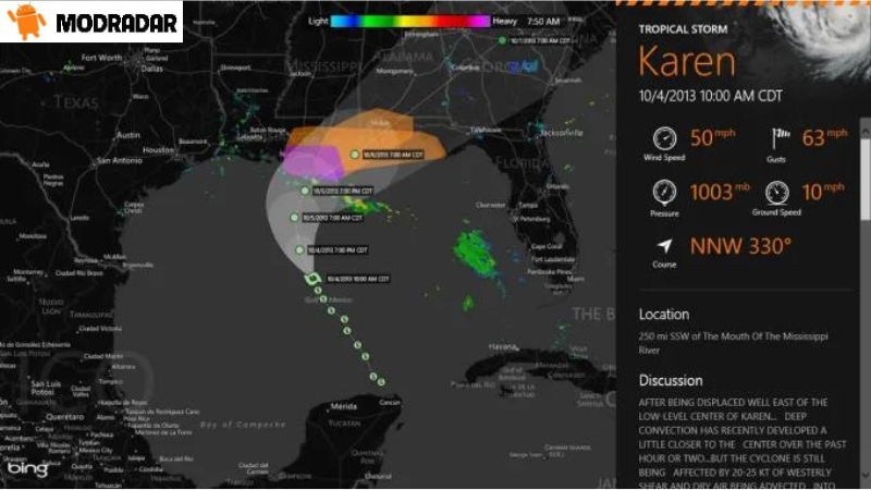 MyRadar Weather Radar mod