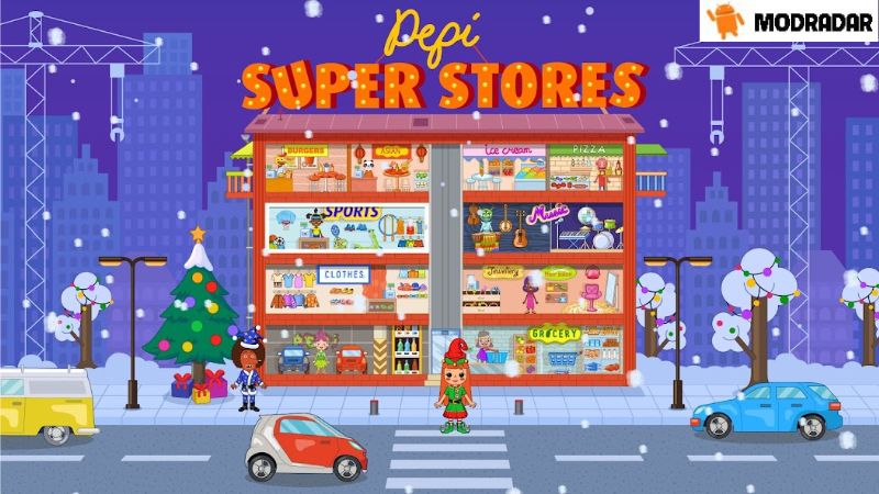 Unleash the novelties of Pepi Super Stores: Fun & Games APK