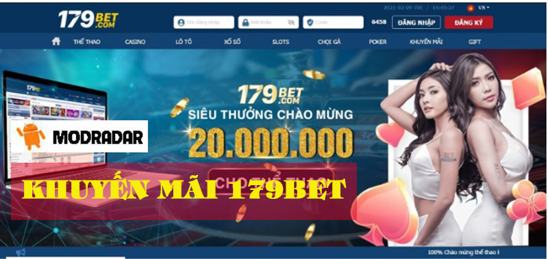 Tưng bừng và bùng nổ với những khuyến mãi 179bet hấp dẫn bậc nhất 2022