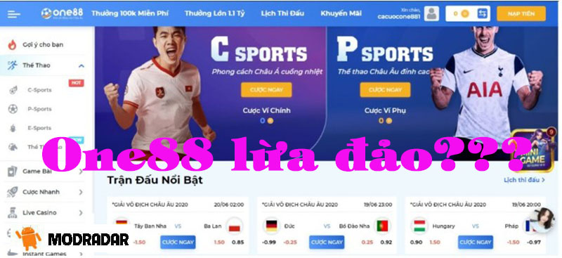 One88 lừa đảo??? Giải mã tin đồn là đúng hay sai 