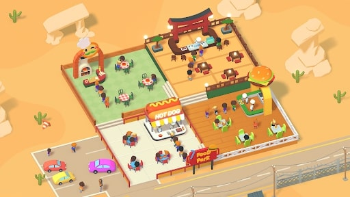 p%E1%BA%A3rk1 - Idle Food Park Tycoon mod v3.3.2 Kecepatan