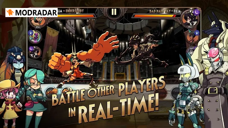 Skullgirls: Fighting RPG mod