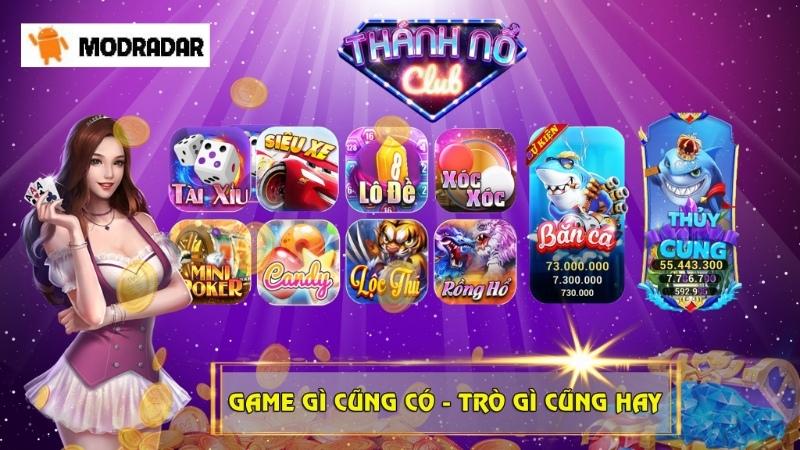 Cách tải game thánh nổ club tại MODRADAR